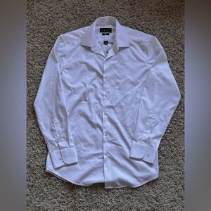 Men’s White Dress Shirt - Size S